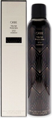 Tres Set Structure Spray by for Unisex - 10.3 oz Hair Spray