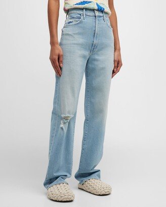 The High Waisted Tunnel Vision Sneak Jeans