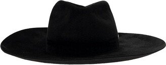 Logo Plaque Wide-Brimmed Hat