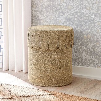 Scalloped Laundry Basket