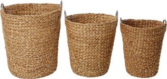 Natural Storage Basket, Set of 3