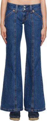 Indigo Noughties Big Bell Jeans