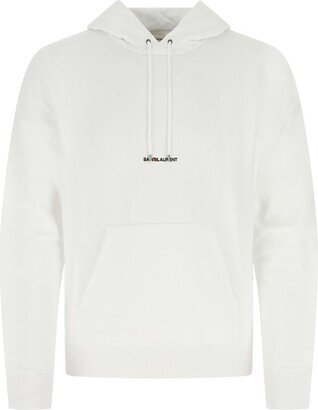 Logo Printed Drawstring Hoodie-BV