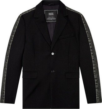 J-Wire notched-lapels blazer