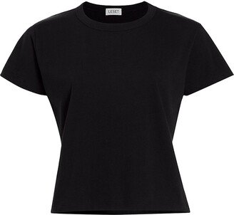 Margo Cotton Cropped T-Shirt