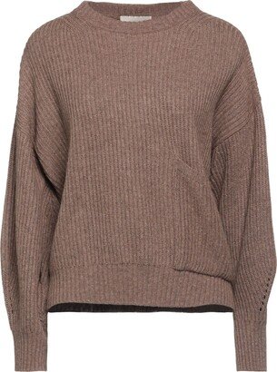 N.O.W. ANDREA ROSATI CASHMERE Sweater Khaki