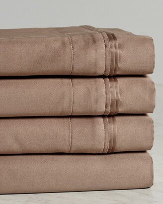 650 Thread Count Egyptian Cotton Solid Deep Pocket Sheet Set-AA