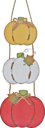 IH Casa Decor Triple Pumpkin Rope Hanger