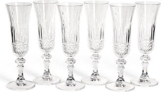 Mario Luca Giusti Set Of 6 Nuova Italia Flutes (150Ml)