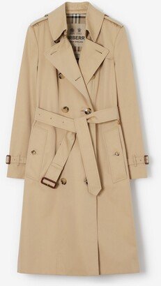 Long Chelsea Heritage Trench Coat Size: 0-AA