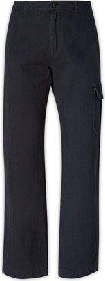 Mid-Rise Cargo Trousers