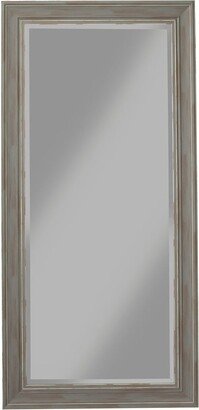 Farmhouse Style Full Length Leaner Mirror With Polystyrene Frame - 31 H x 2 W x 65 L Inches