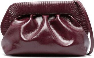 Bios faux-leather clutch bag