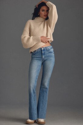 The Weekender Fray Mid-Rise Flare Jeans