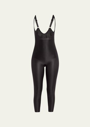 Suit Your Fancy Open-Bust Catsuit