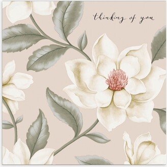 Woodmansterne Pink Grandiflora Sympathy Card