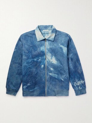 11.11/eleven eleven Tie-Dyed Denim Jacket