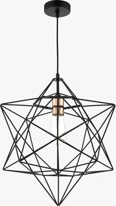 Dar Lighting Luanda 1 Light Pendant