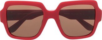 Gradient Oversize-Frame Sunglasses