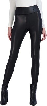 Ookie & Lala High Rise Vegan Leather Pants