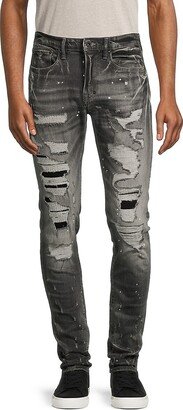 Ebba Low Rise Distressed Skinny Jeans