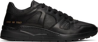 Black Track Technical Sneakers