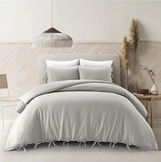 Grace Living Heavenly Linen-Blend Duvet Set-AA