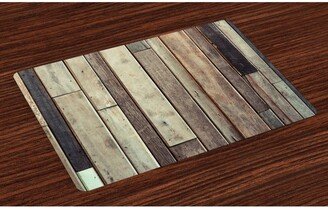 Wooden Place Mats, Set of 4