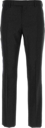 Straight Leg Tailored Trousers-DH