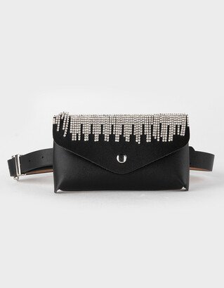 Rhinestone Fringe Womens Waist Pack