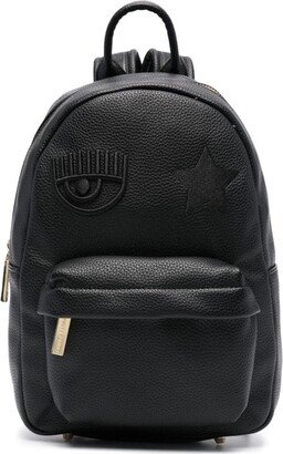 Eye Star-embroidered backpack