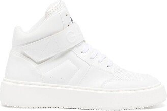 Logo-Patch High-Top Sneakers-AD