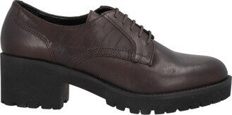 Lace-up Shoes Dark Brown-AJ