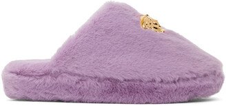 Purple 'La Medusa' Slippers