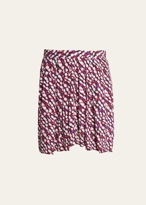 Violaine Pleated Mini Skirt