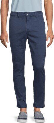 Saks Fifth Avenue Made in Italy Saks Fifth Avenue Men's Flat Front Chino Pants