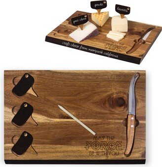 Toscana by Star Wars Rebel Delio Acacia Cheese Cutting Board & Tools Set