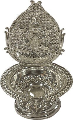 925 Sterling Silver Hallmarked Handcrafted Lakshmi/Kamakshi Deepak | Diya
