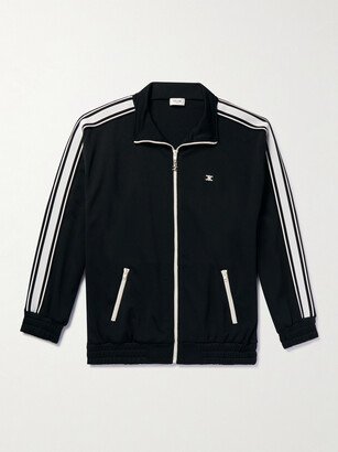 Striped Jersey Track Jacket