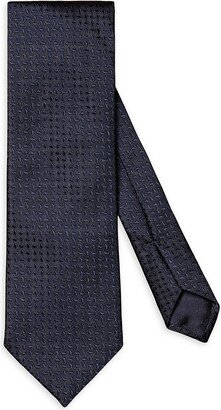 Geometric Silk Tie-AH