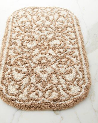 Graccioza Damask Bath Rug