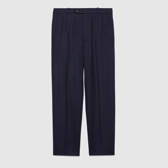 Heavy flannel wool pant