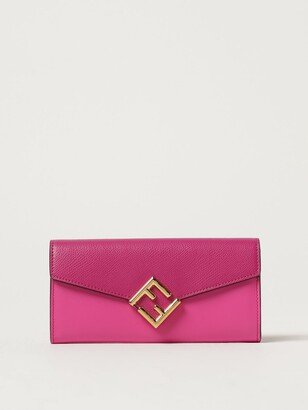 leather wallet with monogram