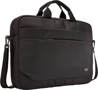 Advantage ADVA-116 BLACK Carrying Case (Attaché) for 10 to 16 Notebook - Black - Polyester - Shoulder Strap, Luggage Strap, Handle