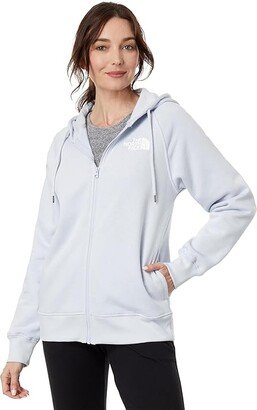 Brand Proud Full Zip Hoodie (Dusty Periwinkle/TNF White) Women's Clothing