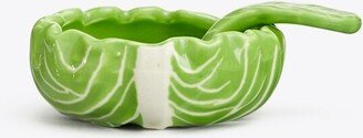 Lettuce Ware Salt Cellar, Set of 2