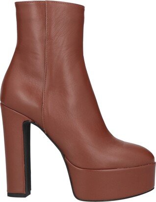 O'DAN LI Ankle Boots Tan