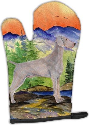 Weimaraner Oven Mitt