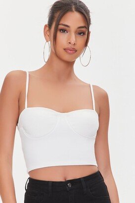 Sweetheart Cropped Cami