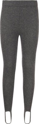 High-Waist Knitted Leggings